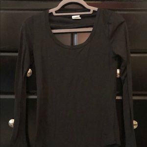 Open back PINK long sleeve